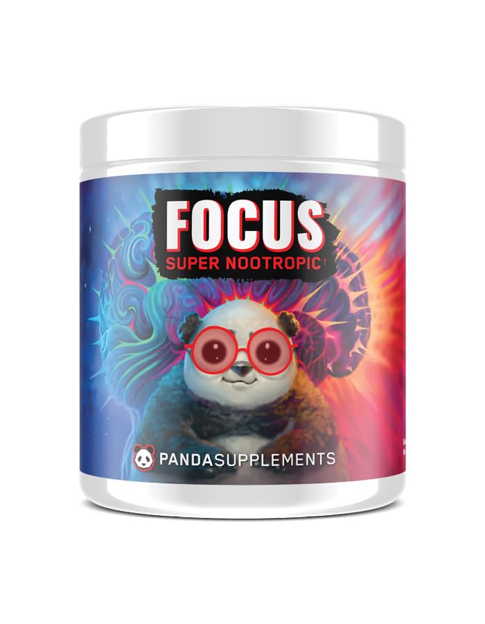 Underground Bio Labs Panda Supps Focus Super Nootropic 3.0 Powder, 4.76 oz