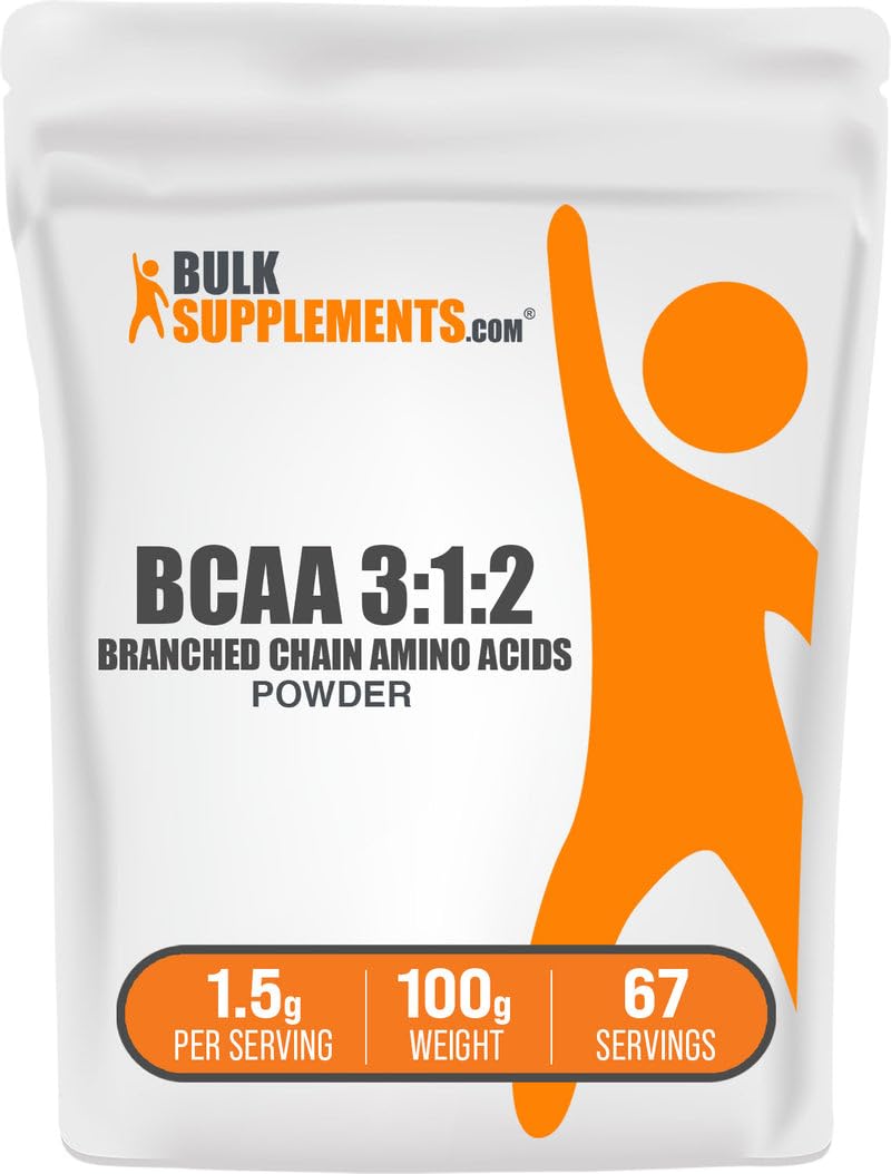 BulkSupplements BCAA 3:1:2 Powder 3.52 oz