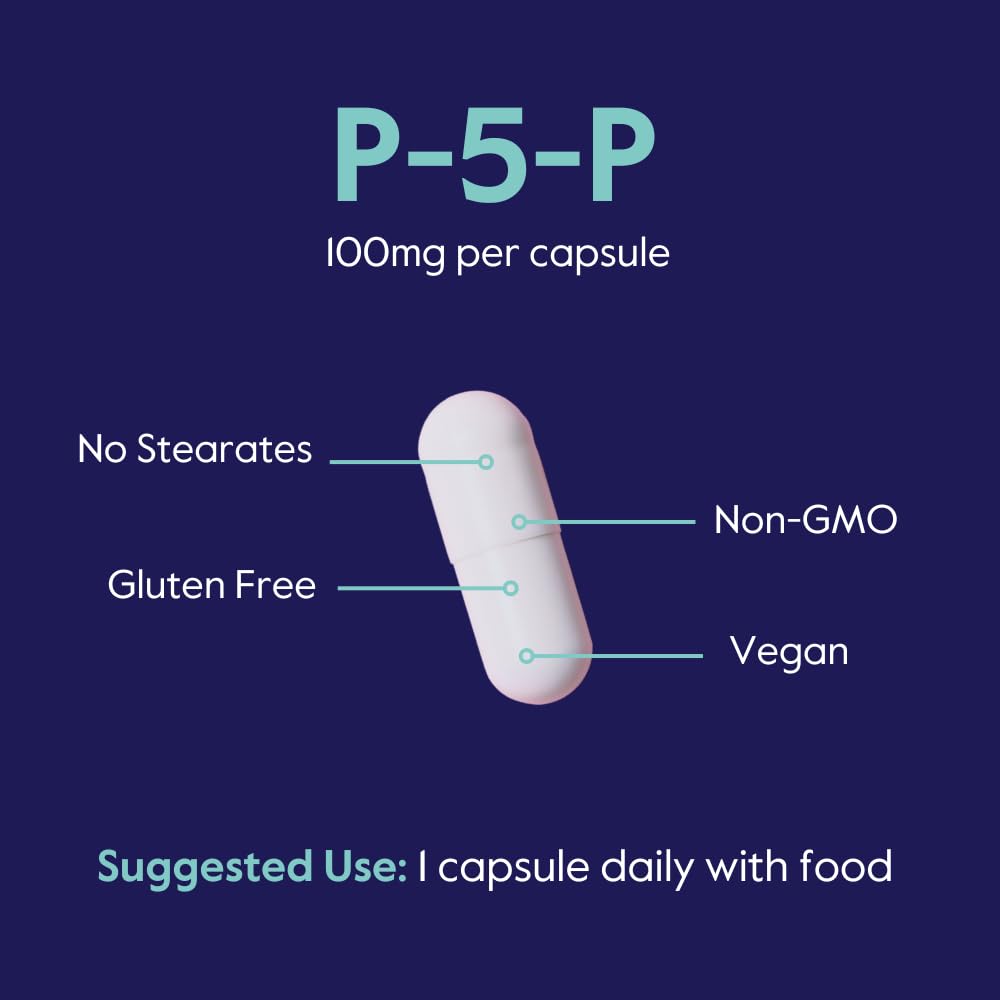 BESTVITE P-5-P 100mg Capsules, 240 Count