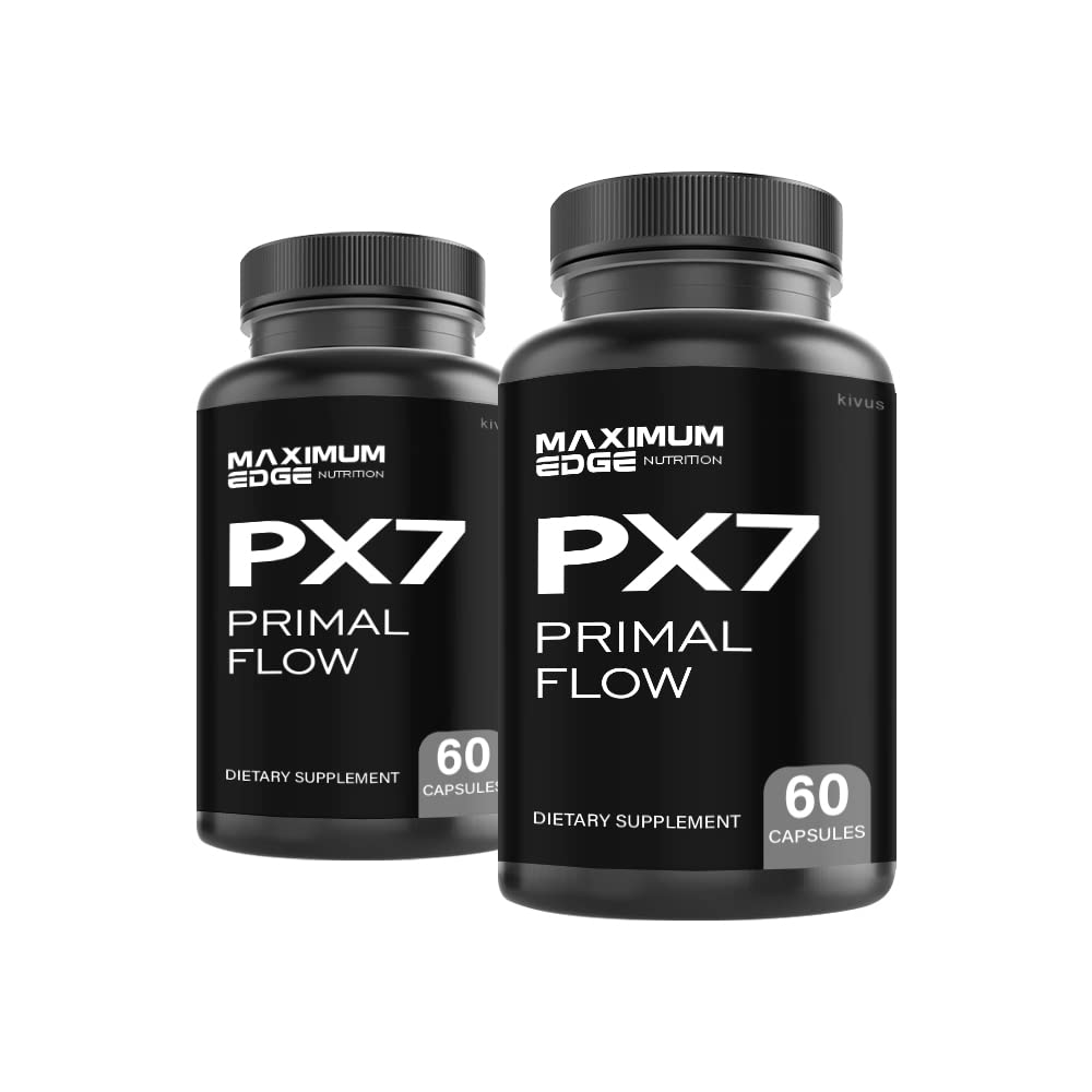 Kivus Maximum Edge PX7 Primal Flow, 120 Capsules