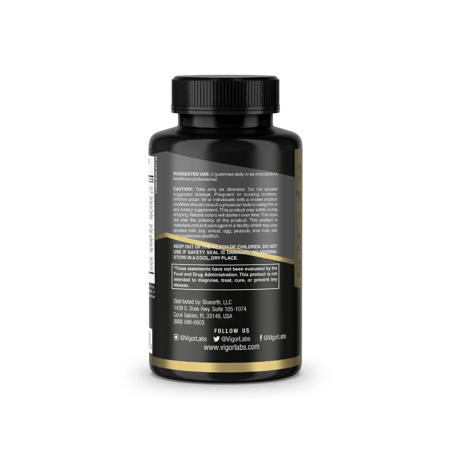 Vigor Labs Vigor Male MULTIVITAMIN Gummies 90 Count