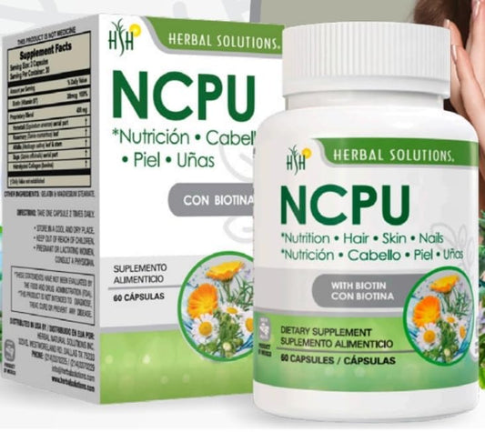 Herbal Solutions Health NCPU Capsules, 60 Capsules, 500 mg Each