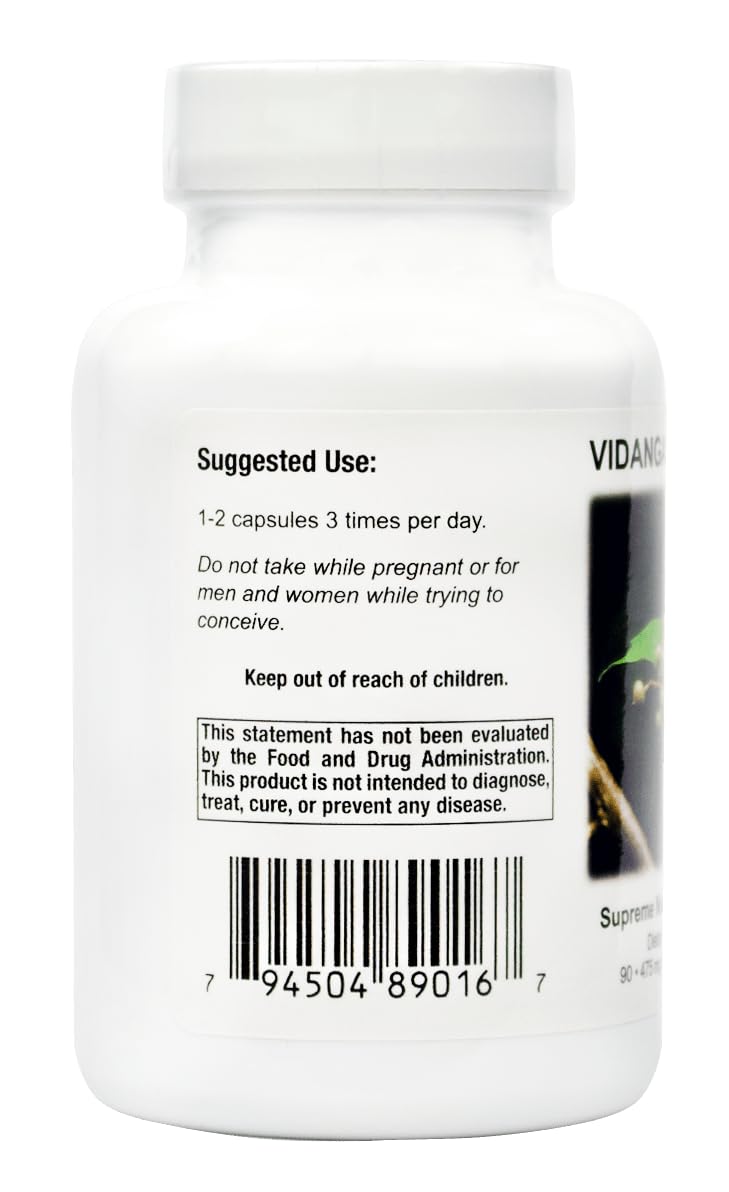 Supreme Nutrition Products Vidanga Supreme Capsule, 90 Count