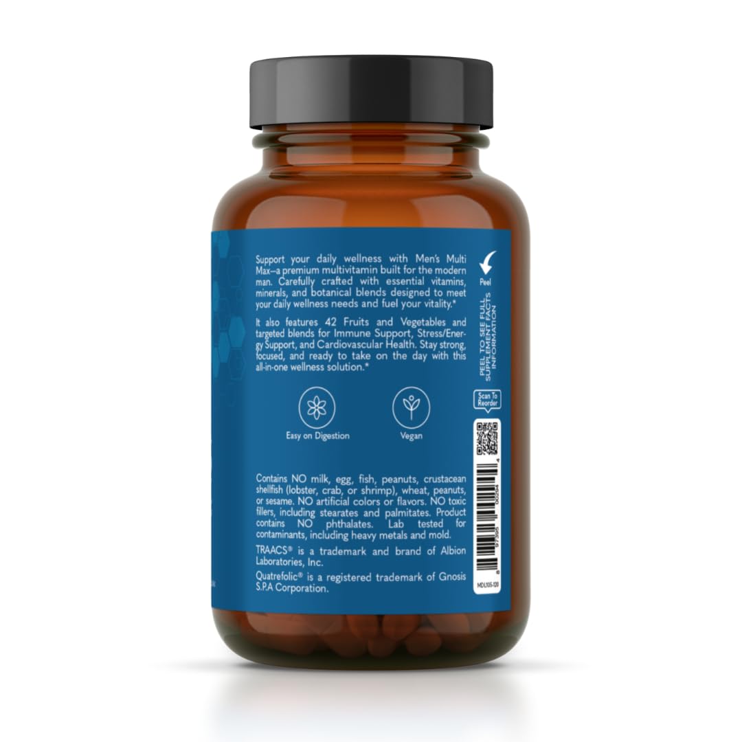 MD Logic Health Men's Multi Max The Smarter Daily Multivitamin for the Modern Man Liquid Capsule 1 Count