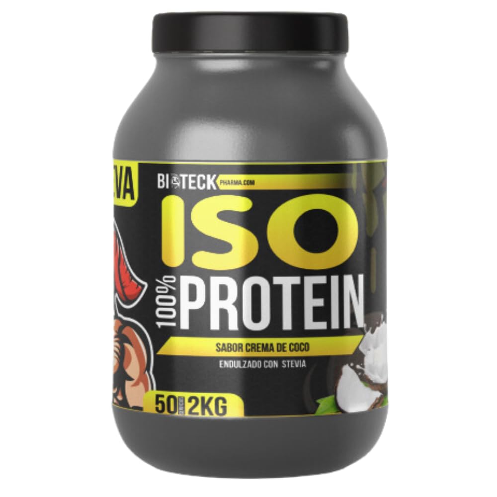 BIOTECKPHARMA ISO Protein Coconut Cream Flavor Protein Powder, 2KG