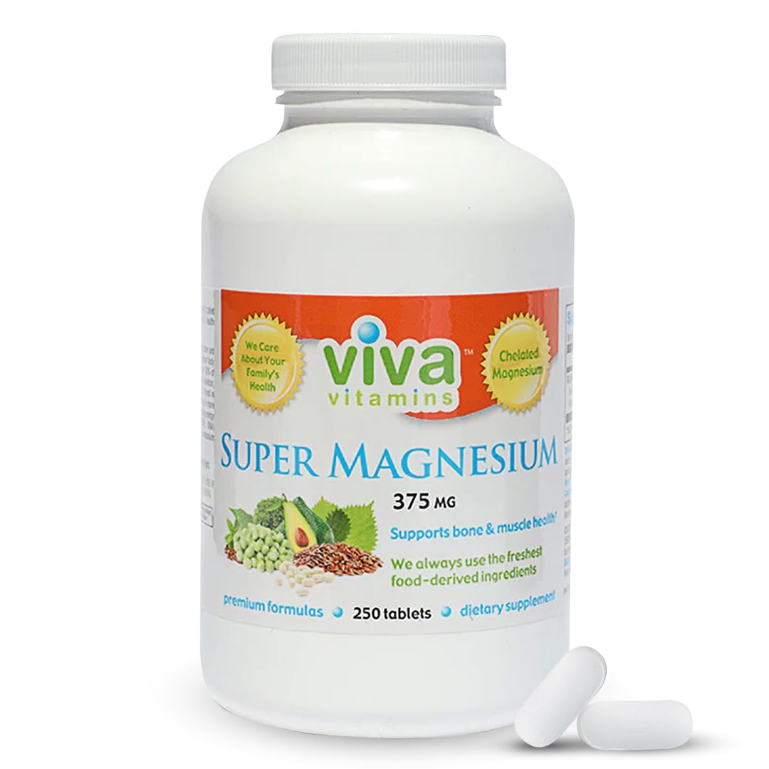 Viva Vitamins Super Magnesium 250 Tablets
