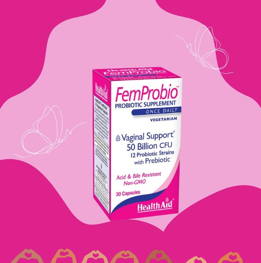 HealthAid FemProbio Probiotic Capsule, 30 Count