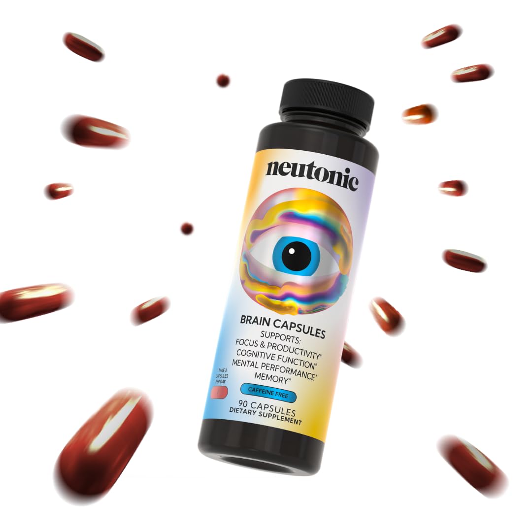 Neutonic Nootropic Brain Supplement Capsules 90