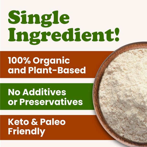 Food to Live Organic Almond Protein Powder 32 oz