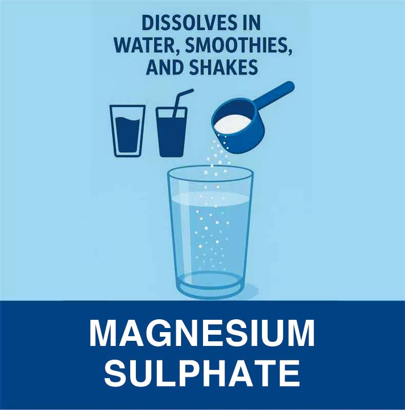 RUNMAG Magnesium Sulfate Food Grade Powder, 10.58 oz