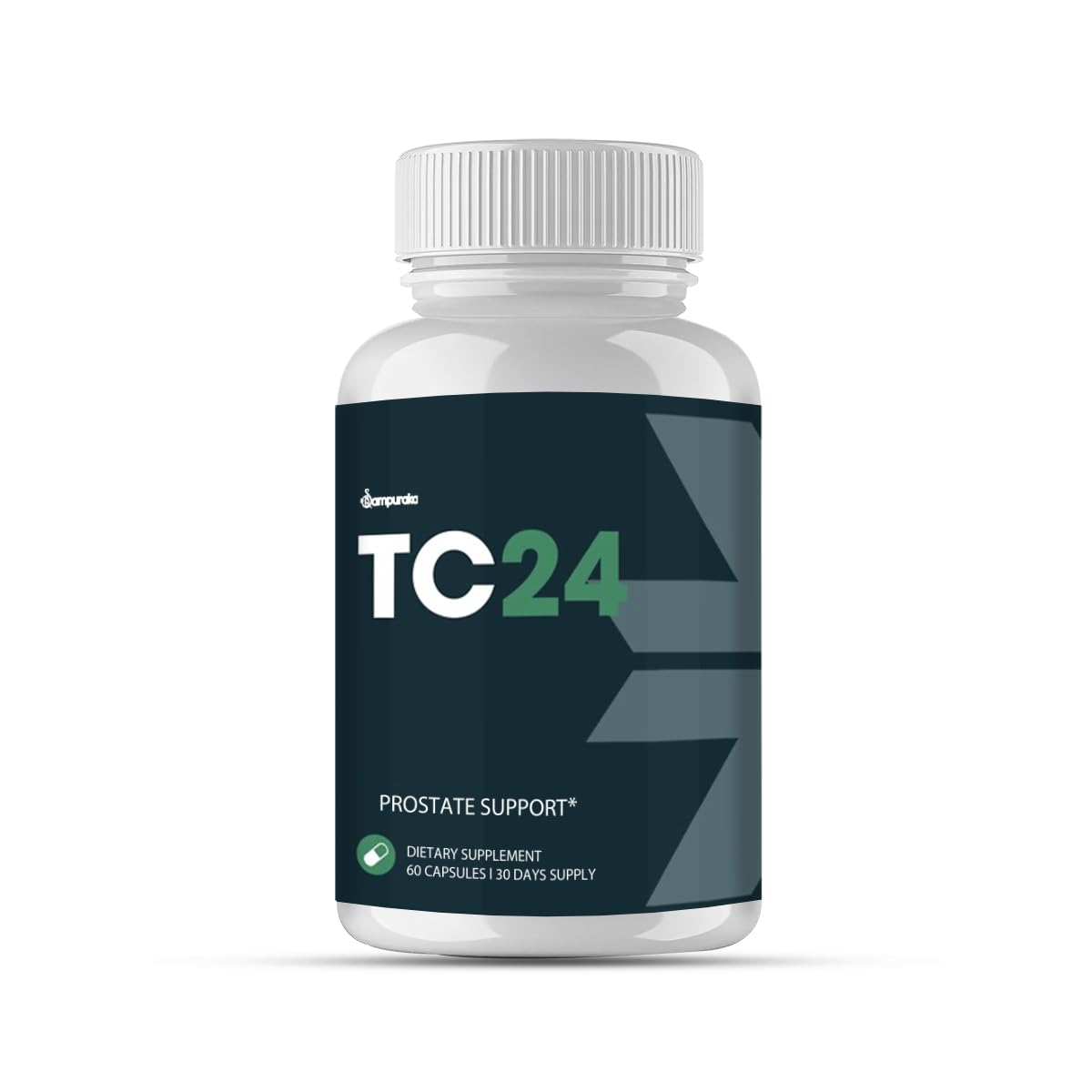 Sampuraka TC24 New Advanced Formula Supplement for Prostate Supports 60 Capsules