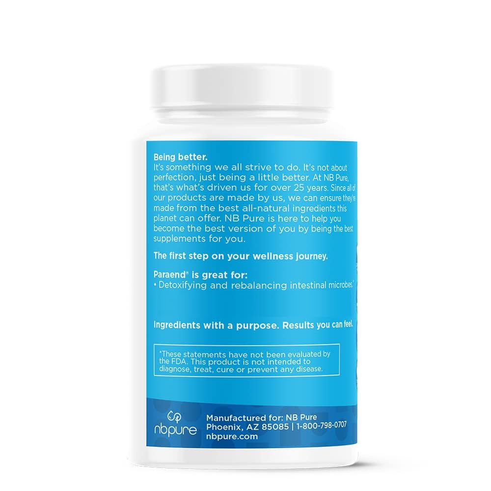 nbpure ParaEnd 15 Day Cleanse Caplets 90 Count