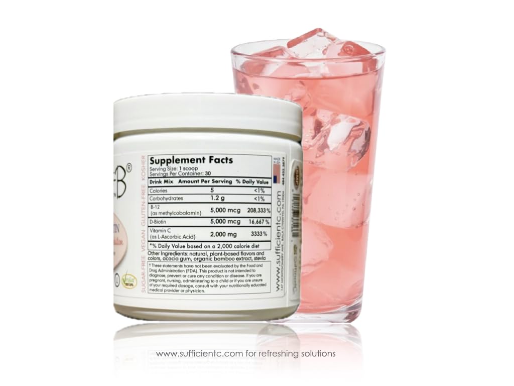 Sufficient-C Abundant-B & Glutenizer Force Plus Powder, 0.5 Ounce (Pack of 2)