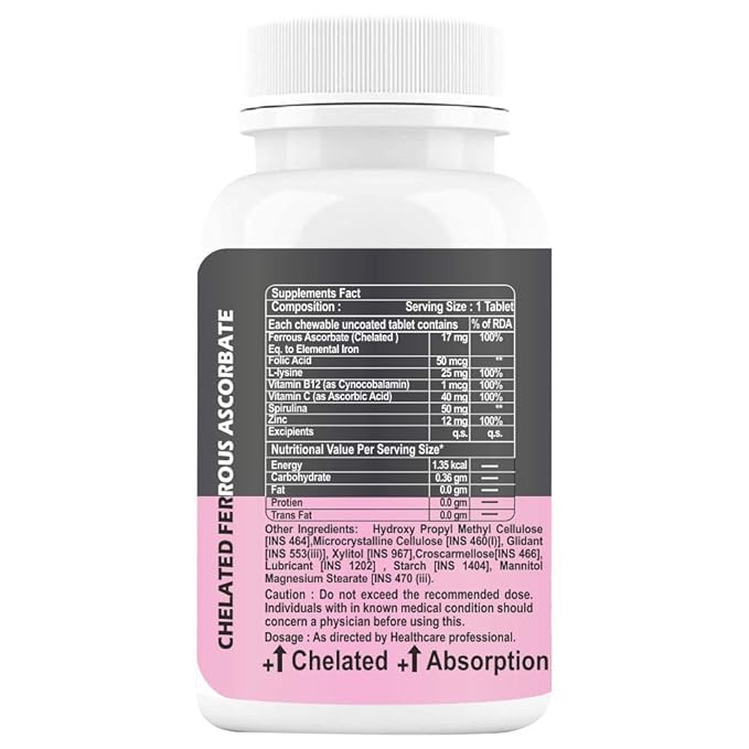 Generic Iron 60 Chewables