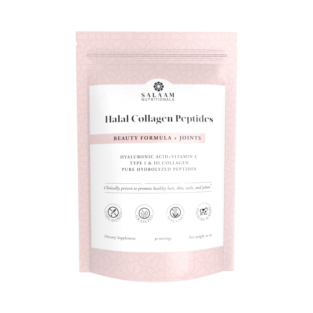 Salaam Nutritionals Halal Collagen Powder 9 Ounce