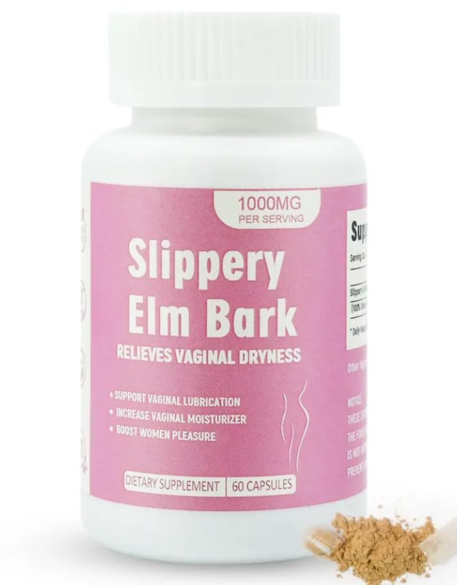 Grovege Slippery Elm Bark Capsule 1 Count