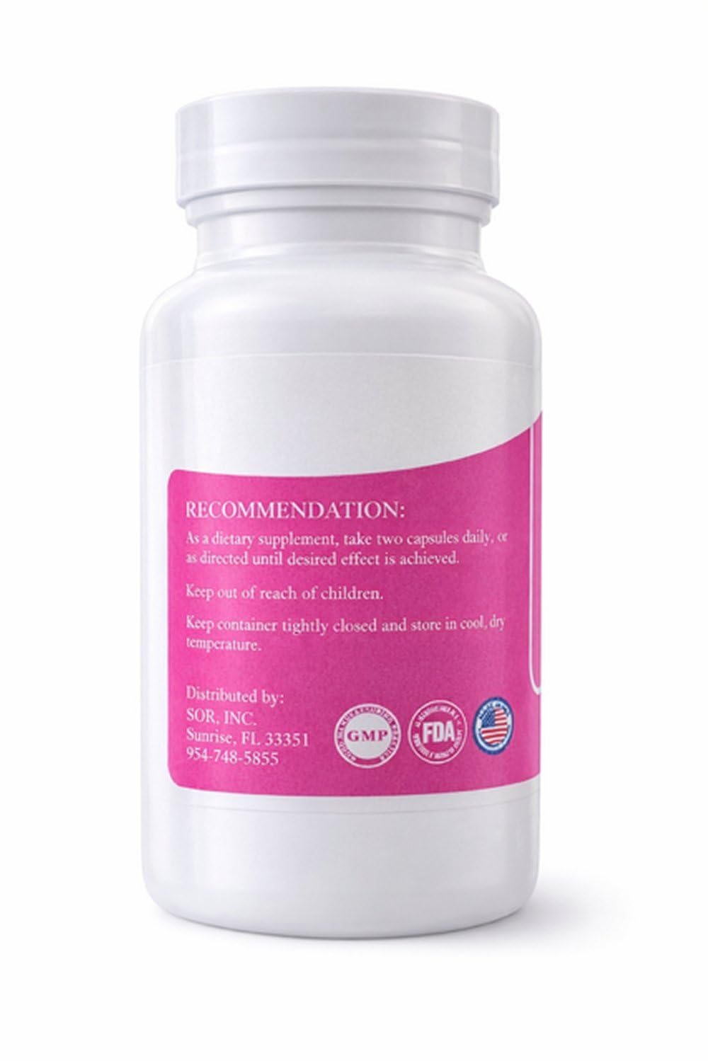 SOR, Inc. Super R Mammary Glandular Supplement – Bovine Mammary Tissue 400 mg Per Serving, Non-Hormonal Breast Support Formula, Capsules, 100 Count