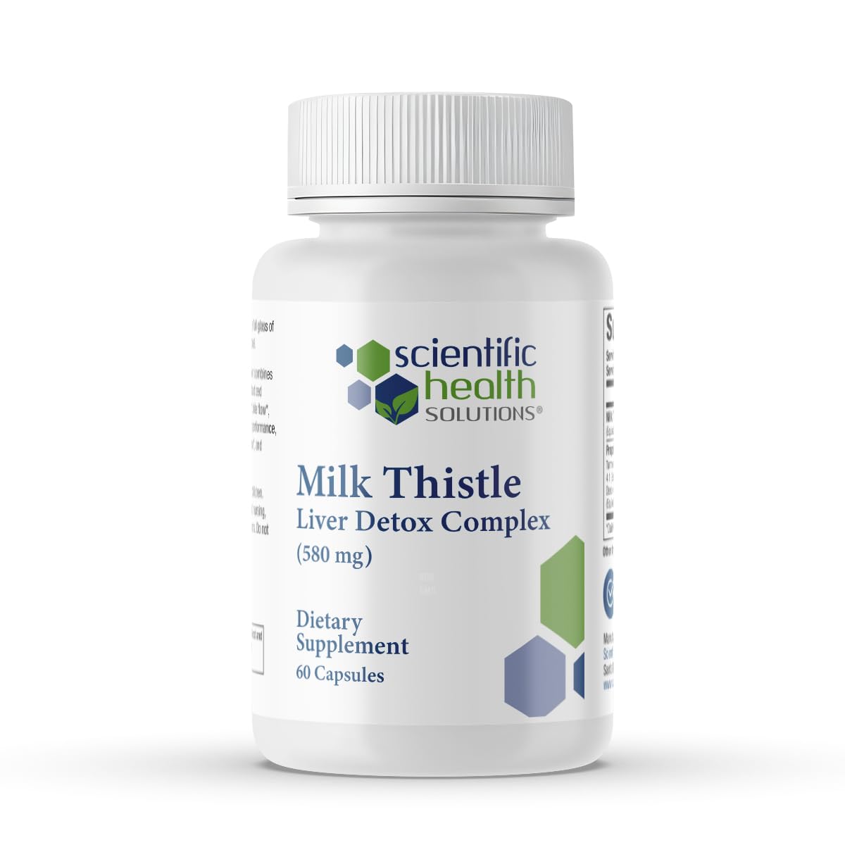 Scientific Health Solutions Milk Thistle Liver Detox Complex 60 Capsules