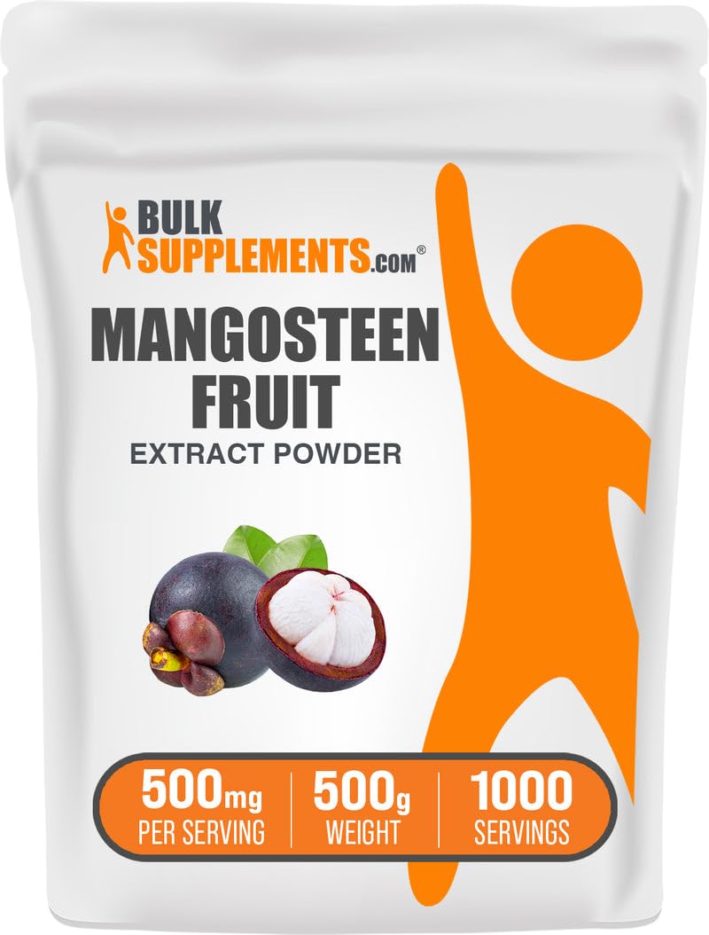 BulkSupplements Mangosteen Extract Powder, 17.64 oz