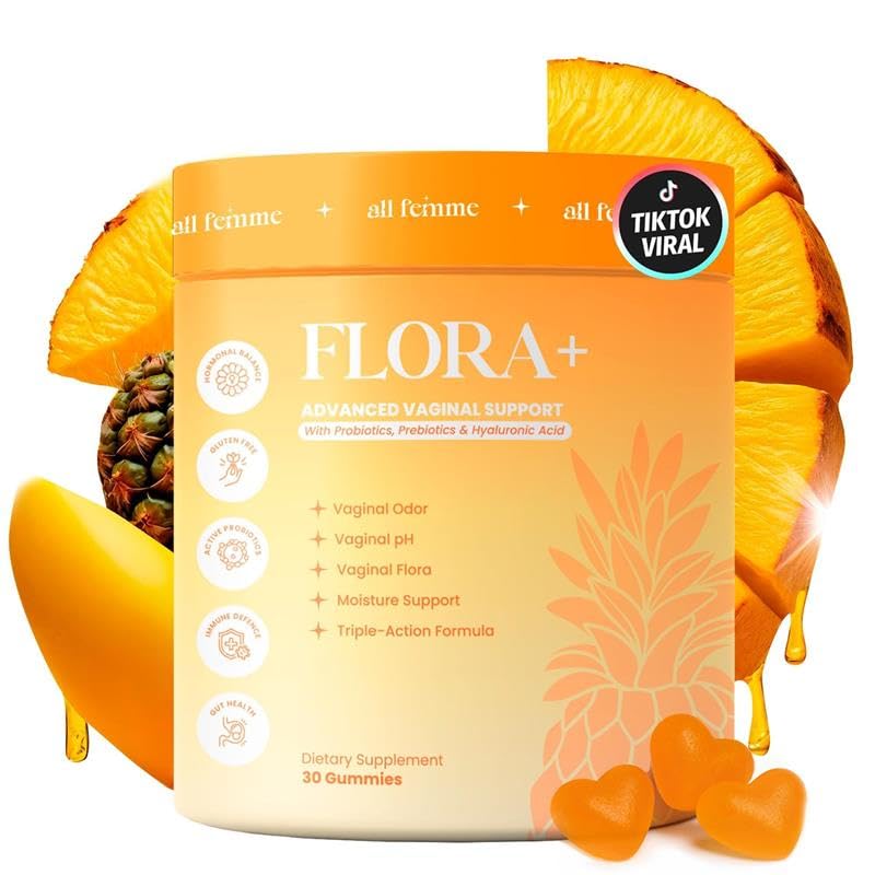 ALLFEMME Flora+ Women’s Vaginal Probiotic Gummies 1 Count