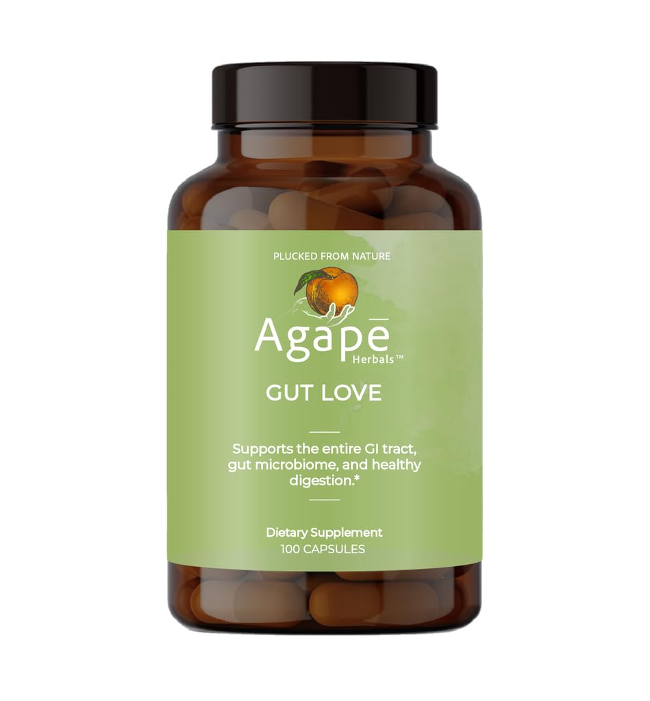 All In Nutritionals Agapé Herbals Gut Love Capsules 100