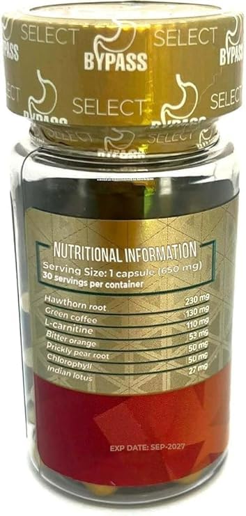 Generic Dendas Bypass Select Daily Wellness Support Capsules 60 Capsules