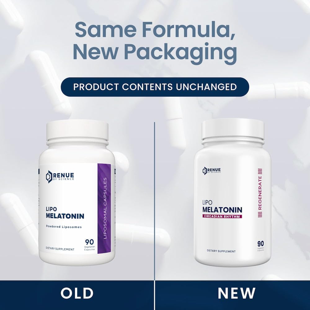 Renue By Science Liposomal Melatonin Capsules 90 Capsules