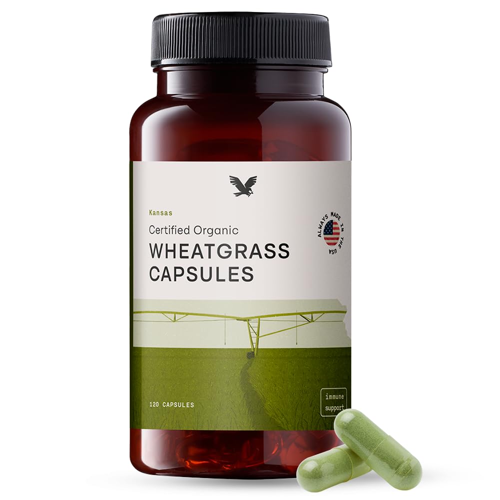 Stateside Growers Wheatgrass Capsules 120 Count