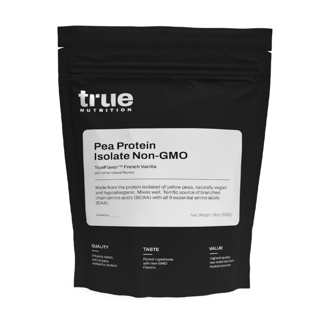 True Nutrition Pea Protein Isolate Powder 32 Servings