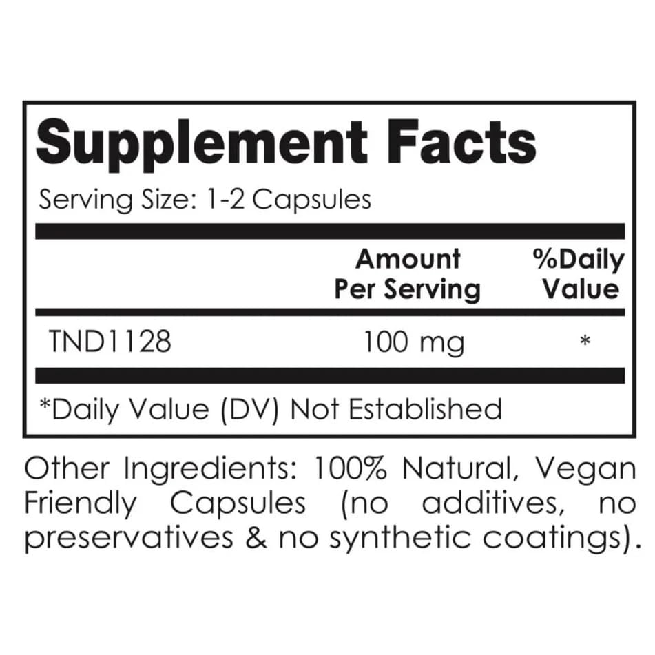 aeternum TND1128 100mg Capsules 60 Capsules