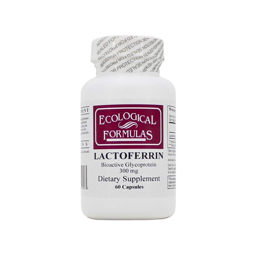 Ecological Formulas Lactoferrin 300 mg, 60 Capsules
