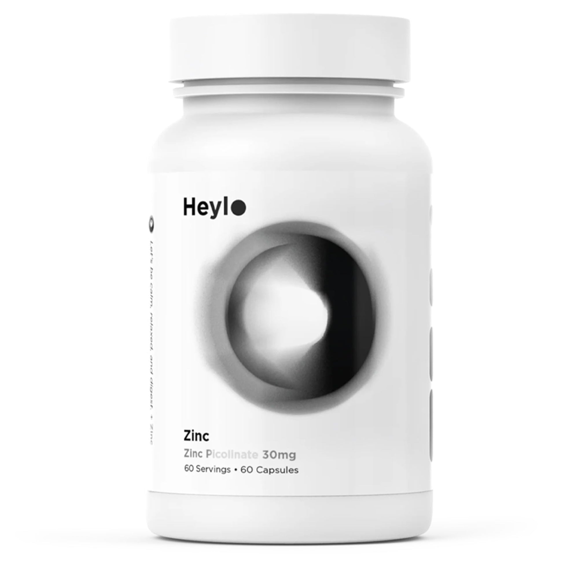 Heylo Health Zinc Picolinate 30 mg, 60 Capsules