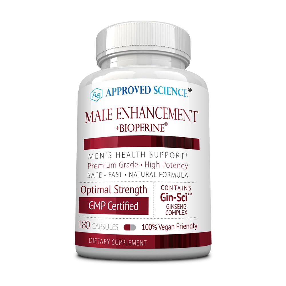 Approved Science Male Enhancement Capsules 180 Capsules