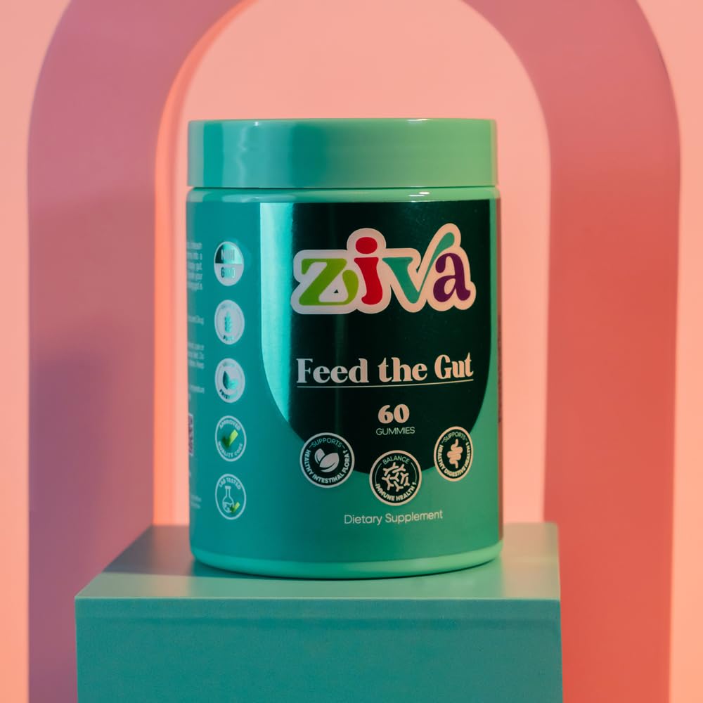 ZIVA Feed The Gut Probiotic 60 Gummies