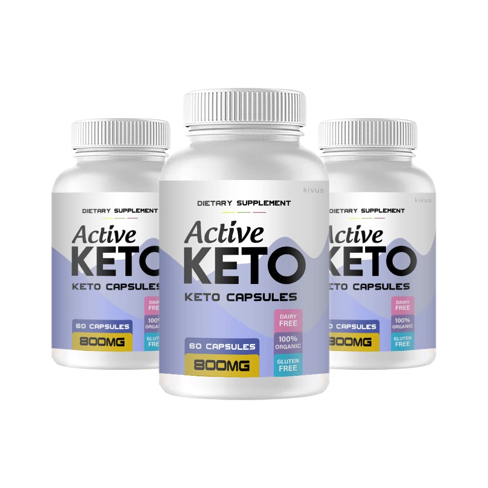 Kivus Active Keto Capsules, 3 Pack