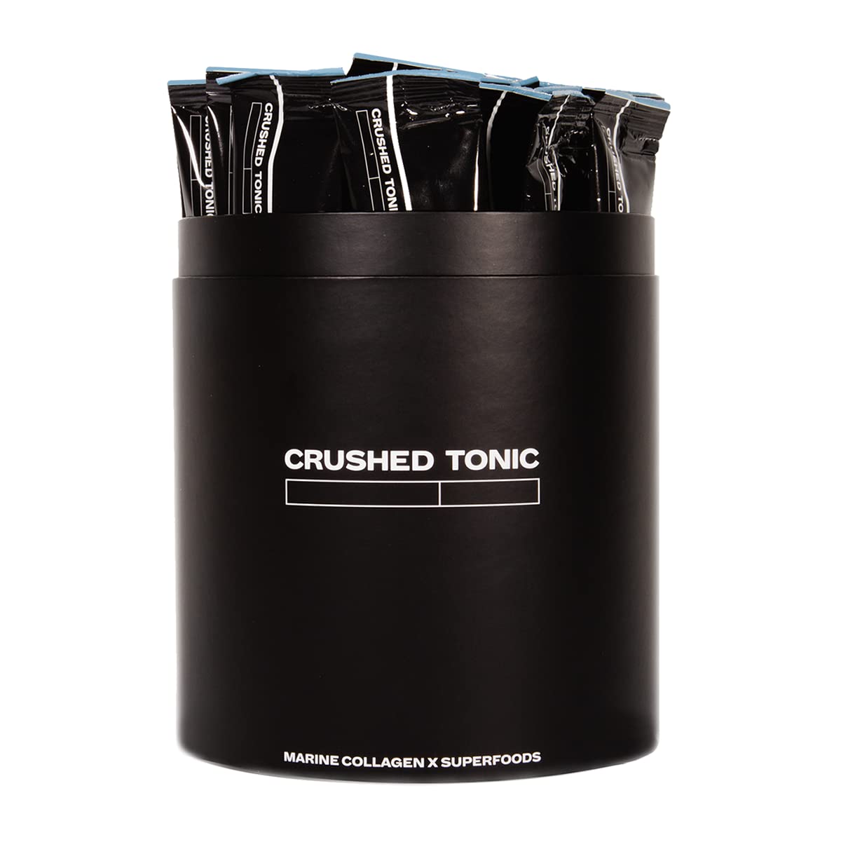 Crushed Tonic Korean Beauty Collagen Powder, Hydrolyzed Marine Collagen Peptides for Skin, Hair & Nails, 30 Servings (150 g)