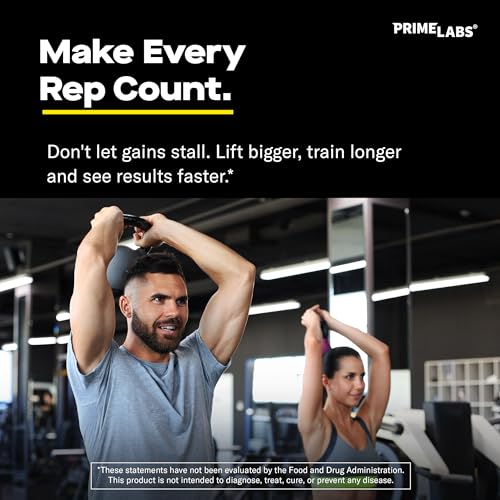 Prime Labs Prime Test + Creatine Capsules, 180 Capsules