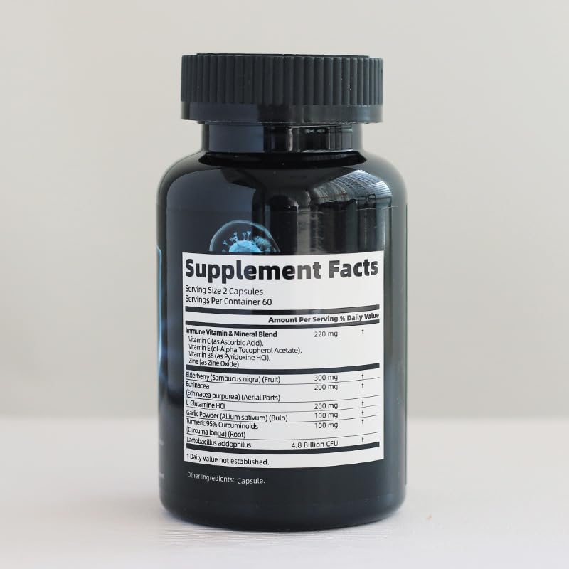 Lite Supply Immune Support Capsules, 120 Count