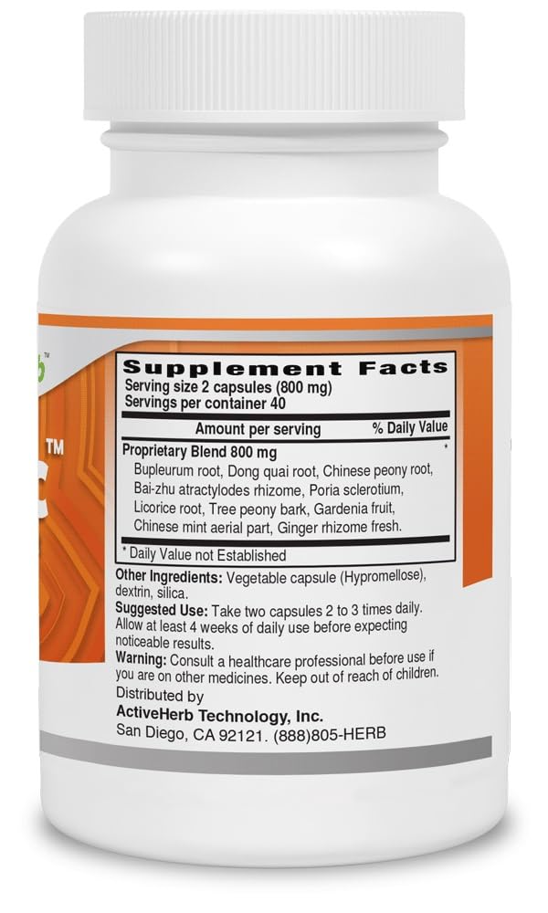 ActiveHerb EaseTonic Herbal Supplement Capsule 80 Count