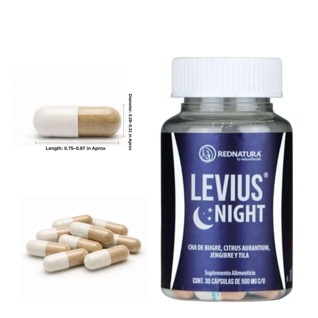 Red Natura Levius Night Capsules, 30