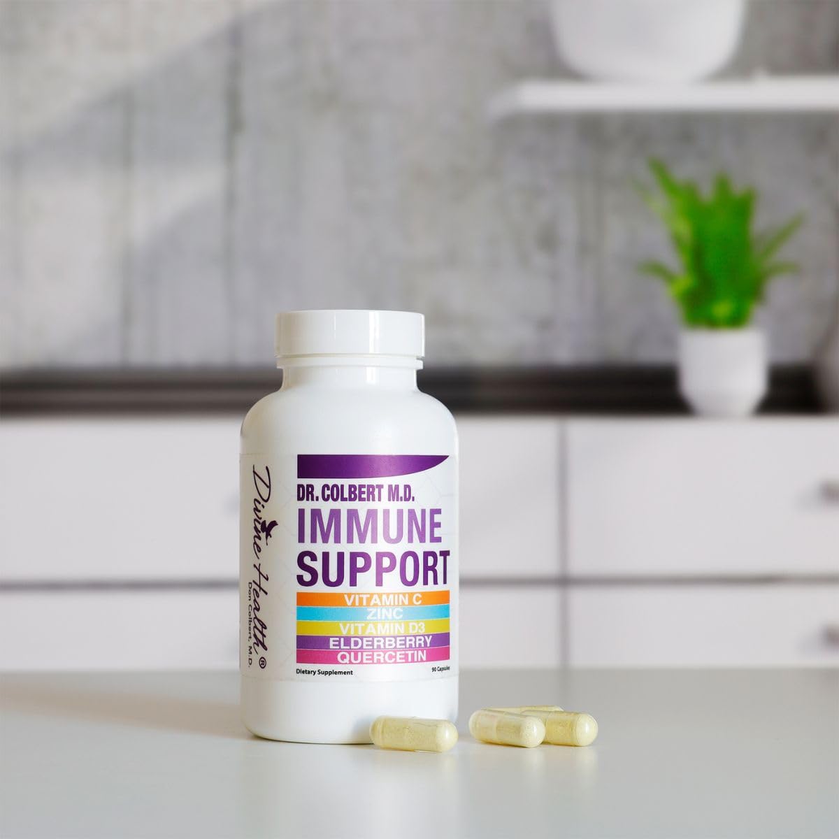 Divine Health Dr. Colbert, MD Immune Support Capsule 1