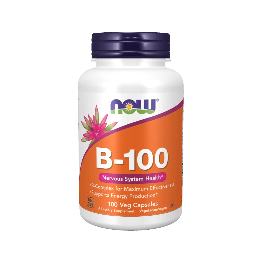 NOW Foods B-100 Capsules 100 Count