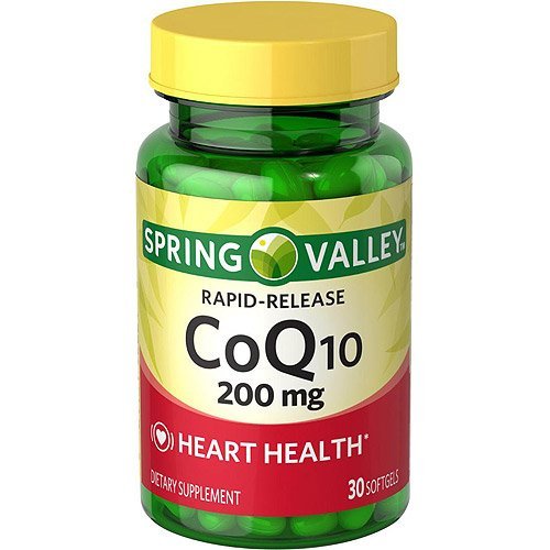 Spring Valley CoQ-10 Q-Sorb 200 mg Softgels, 30 Count