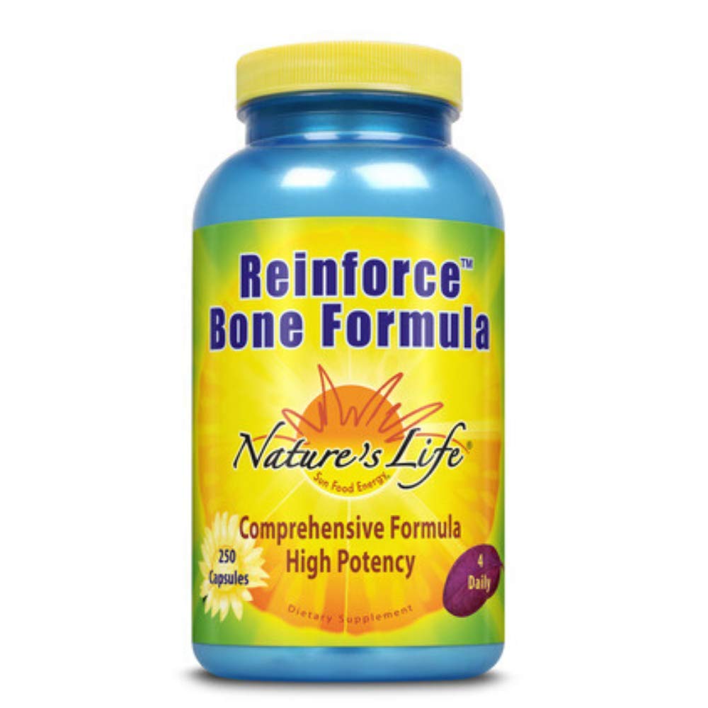 Nature's Life Reinforce Bone Formula 250 Capsules