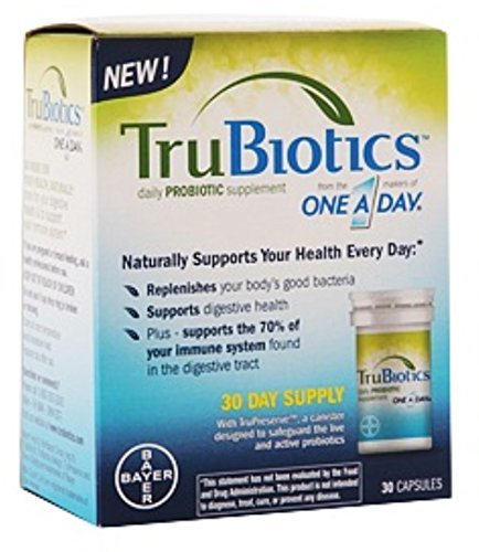 ONE A DAY TruBiotics Daily Probiotic Supplement 90 Capsules