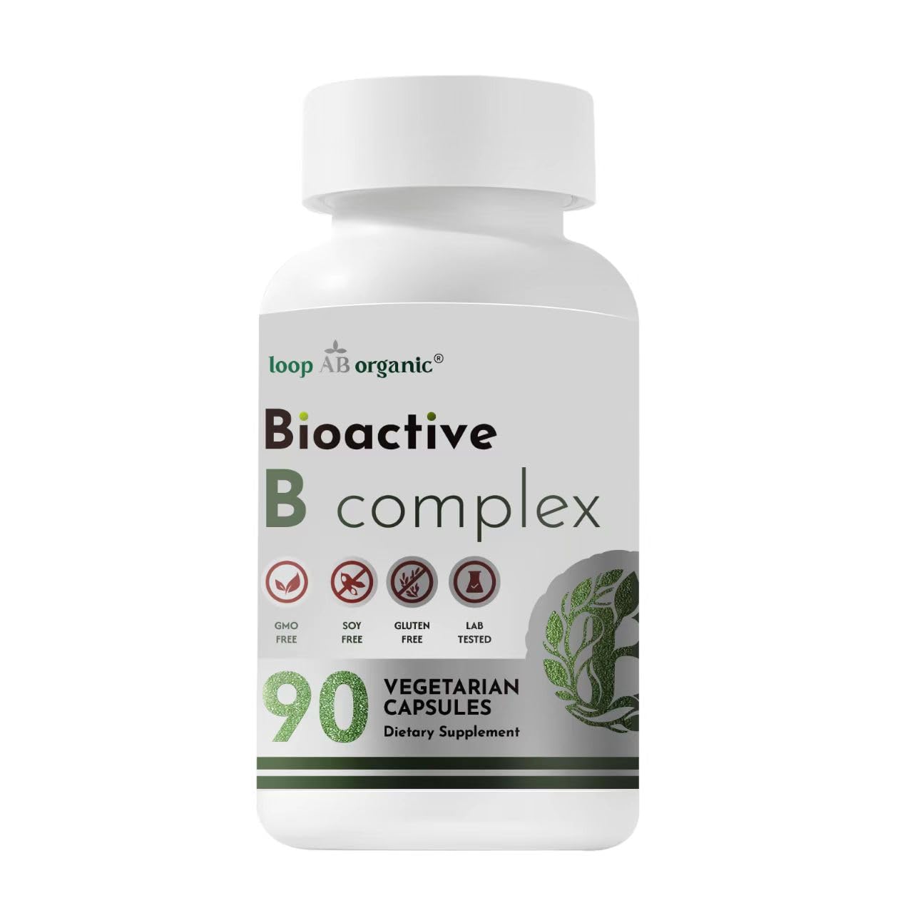 Loop AB organic B Complex 90 Capsules