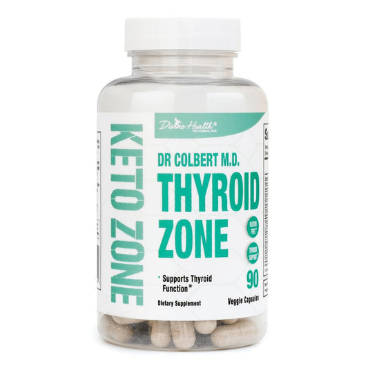 Divine Health Thyroid Zone Capsule, 1 Count