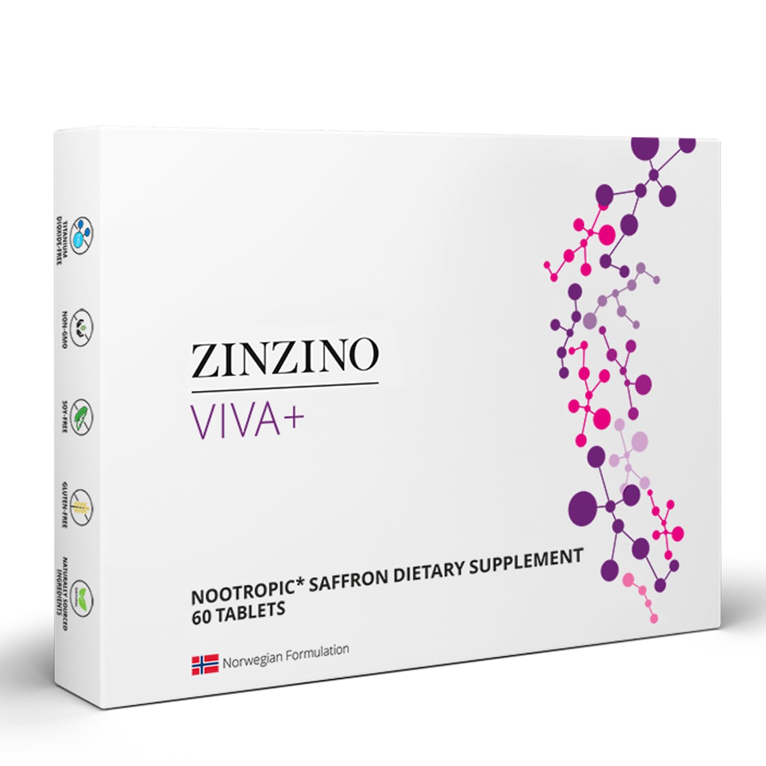 ZINZINO Viva+ Daily Supplement 60 Capsules