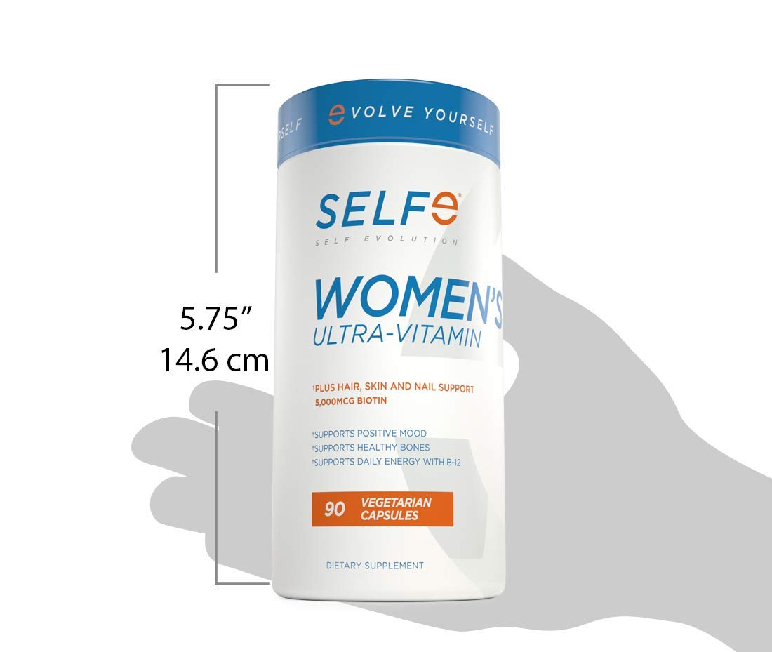 selfevolve Women's Ultra-Vitamin Multivitamin Capsules 90 Count