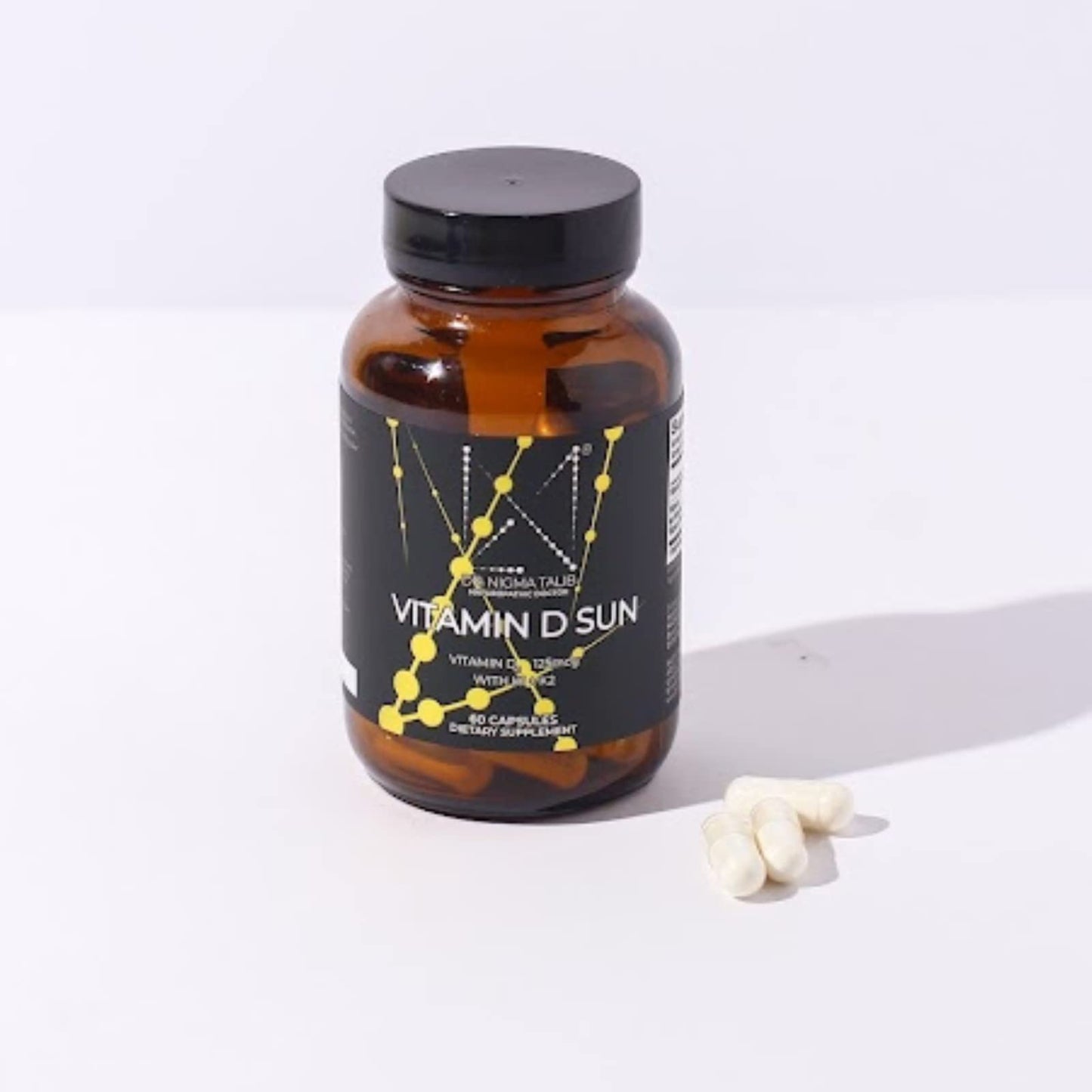 DR. NIGMA Vitamin D 5000iu with K1 + K2, 60 Capsules